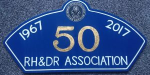 Association 50th anniversary headboard