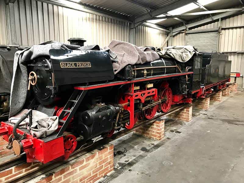 Black Prince stored at New Romney